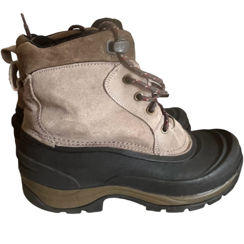 Womens Crater Ridge Winter Snow Boots Leather Upper Man Made Size‎ 10